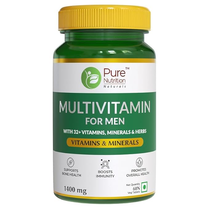 Pure Nutrition Multivitamin for Men (60 Veg Tablets)