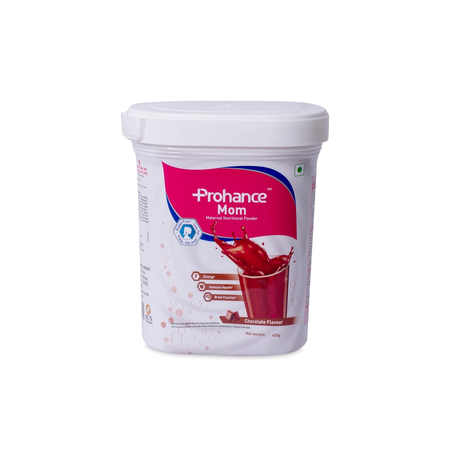 Prohance Mom Chocolate - Pack of 400g Powder